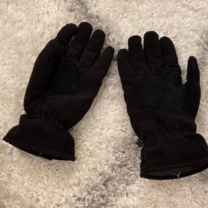 Black gloves